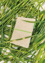 Rokovnik A5 od jute P773.94 green-8