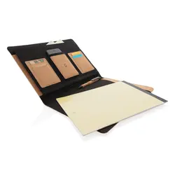 Mapa za dokumente od pluta A4 s olovkom Deluxe P774.13 brown-7