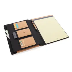 Mapa za dokumente od pluta A4 s olovkom Deluxe P774.13 brown-8