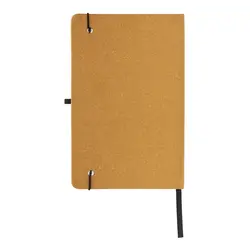 Rokovnik od reciklirane kože tvrdog uveza A5 P774.20 brown-6