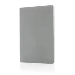 Rokovnik s mekim uvezom od kamenog papira A5 Impact P774.21 grey-1