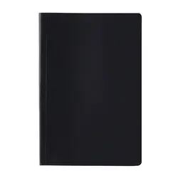 Rokovnik s mekim uvezom od kamenog papira A5 Impact P774.21 black-2