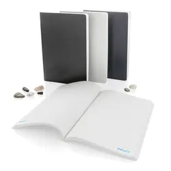 Rokovnik s mekim uvezom od kamenog papira A5 Impact P774.21 black-7