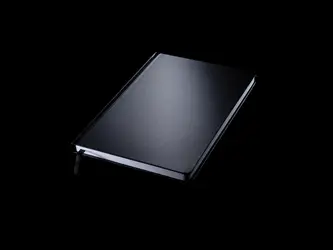 Rokovnik s mekim uvezom od kamenog papira A5 Impact P774.21 black-11