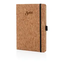 Rokovnik s tvrdim koricama od pluta A5 P774.24 brown-3