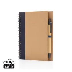 Rokovnik s olovkom Kraft spiralni P774.26 blue-0