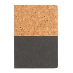 Rokovnik A5 od pluta P774.33 black-4