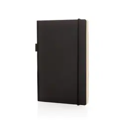 Rokovnik A5 Deluxe kraft P774.34 black-1