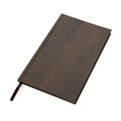 Kavana drvo print Rokovnik A5 P774.36 dark brown-2