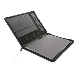 Mapa za dokumente s patentnim zatvaračem A4 Swiss Peak Heritage P774.41 black-4