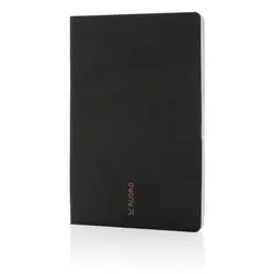 Rokovnik od recikliranog papira Salton A5 GRS P774.48 black-3