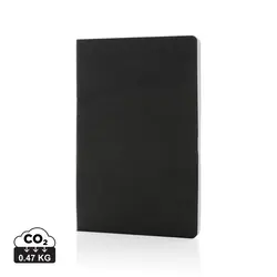 Rokovnik od recikliranog papira Salton A5 GRS P774.48 black-0
