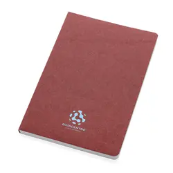Rokovnik od recikliranog papira Salton A5 GRS P774.48 cherry red-3