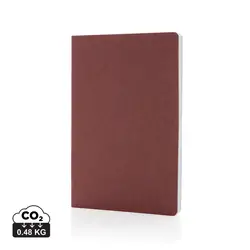 Rokovnik od recikliranog papira Salton A5 GRS P774.48 cherry red-10