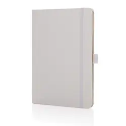 Rokovnik od lijepljene kože Sam A5 RCS P774.60 white-1