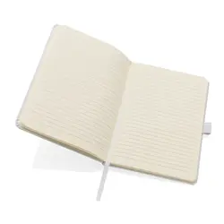 Rokovnik od lijepljene kože Sam A5 RCS P774.60 white-5