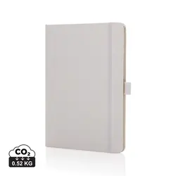 Rokovnik od lijepljene kože Sam A5 RCS P774.60 white-0