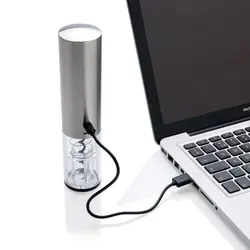 Električni otvarač za vino - USB punjiv P911.39 grey-7