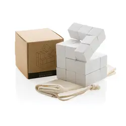 Drvena igra u platnenoj torbici P940.11 white-7