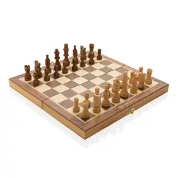 Luksuzni drveni set za šah FSC P940.12 brown-3
