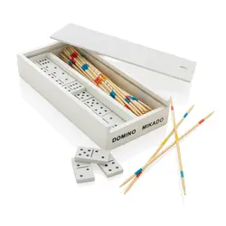 Mikado/domino u drvenoj kutiji Deluxe P940.15 white-2
