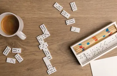 Mikado/domino u drvenoj kutiji Deluxe P940.15 white-6