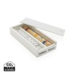 Mikado/domino u drvenoj kutiji Deluxe P940.15 white-0