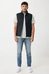 Iqoniq Meru grijač za muškarce od recikliranog poliestera T1702 black 4XL-13