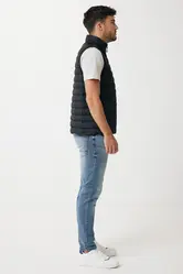 Iqoniq Meru grijač za muškarce od recikliranog poliestera T1702 black 4XL-16