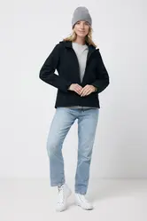 Iqoniq Makalu ženska jakna od mekane školjke od recikliranog poliestera T4700 black L-16