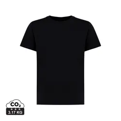 Iqoniq Koli dječja lagana majica od recikliranog pamuka T6100 black 11-12-3
