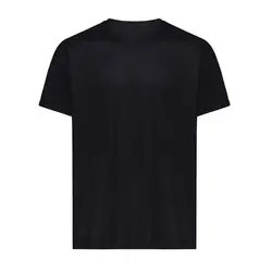 Brzo sušeća sportska majica od recikliranog poliestera Iqoniq Tikal T9102 black 4XL-5