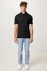 Iqoniq Yosemite pique polo majica od recikliranog pamuka T9200 black 4XL-10