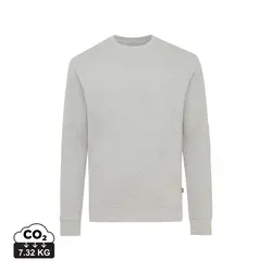 Okrugli ovratnik od recikliranog pamuka Iqoniq Denali T9301 heather grey 4XL-3