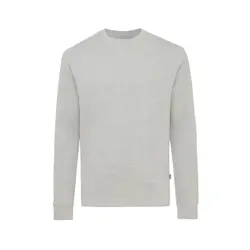 Okrugli ovratnik od recikliranog pamuka Iqoniq Denali T9301 heather grey 4XL-4
