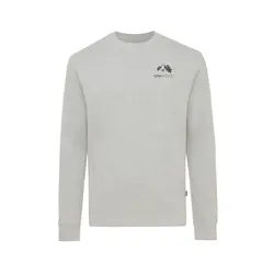 Okrugli ovratnik od recikliranog pamuka Iqoniq Denali T9301 heather grey 4XL-8