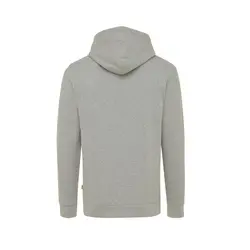 Iqoniq Torres majica s kapuljačom od recikliranog pamuka, neobojena T9401 heather grey 4XL-6