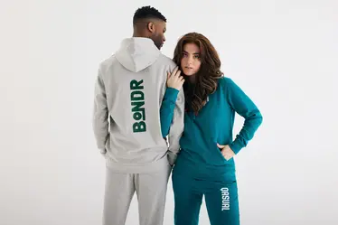 Iqoniq Torres majica s kapuljačom od recikliranog pamuka, neobojena T9401 heather grey 4XL-29