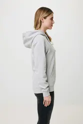 Iqoniq Torres majica s kapuljačom od recikliranog pamuka, neobojena T9401 heather grey 4XL-50