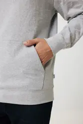 Iqoniq Torres majica s kapuljačom od recikliranog pamuka, neobojena T9401 heather grey 4XL-64