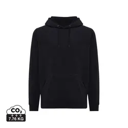 Iqoniq Trivor majica s kapuljačom od recikliranog poliestera od mikroflisa T9403 black 4XL-1