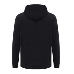 Iqoniq Trivor majica s kapuljačom od recikliranog poliestera od mikroflisa T9403 black 4XL-7