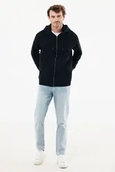 Majica s kapuljačom Iqoniq Abisko T9600 black 4XL-14