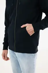 Majica s kapuljačom Iqoniq Abisko T9600 black 4XL-18