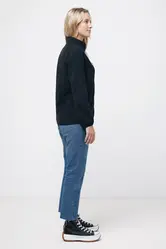 Iqoniq Talung mikroflis od recikliranog poliestera se zatvara T9603 black 4XL-22