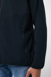 Iqoniq Talung mikroflis od recikliranog poliestera se zatvara T9603 black 4XL-33