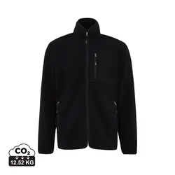 Jakna od flisa od recikliranog poliestera Iqoniq Diran T9800 black L-1