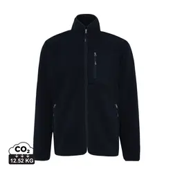 Jakna od flisa od recikliranog poliestera Iqoniq Diran T9800 black L-0