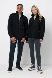 Jakna od flisa od recikliranog poliestera Iqoniq Diran T9800 black L-12