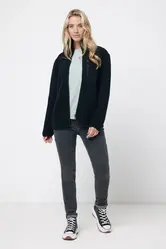 Jakna od flisa od recikliranog poliestera Iqoniq Diran T9800 black L-15